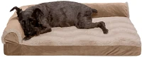 FurHaven Deluxe Wave Fur Chaise Lounge Pet Bed