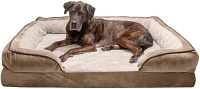 FurHaven Jumbo Plus Velvet Waves Pet Dog Bed