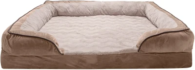 FurHaven Jumbo Plus Velvet Waves Pet Dog Bed