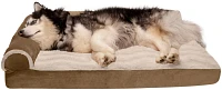 FurHaven Deluxe Wave Fur Chaise Lounge Jumbo Pet Bed