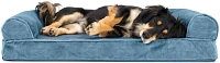 FurHaven Orthopedic Velvet Medium Sofa Pet Bed