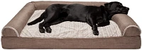 FurHaven Jumbo Plus Luxe Fur Pet Dog Bed                                                                                        