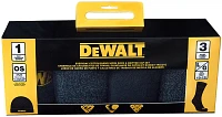 DeWALT Men's Knitted Cap Crew Socks 3-Pack                                                                                      