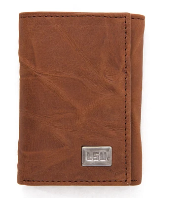 Eagles Wings Louisiana State University Leather Tri-Fold Wallet                                                                 