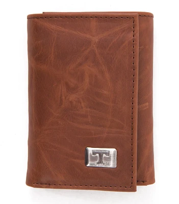 Eagles Wings University of Tennessee Leather Tri-Fold Wallet                                                                    