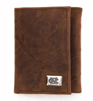 Eagles Wings University of North Carolina Leather Tri-Fold Wallet                                                               