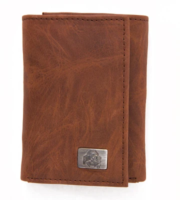 Eagles Wings Ohio State University Leather Tri-Fold Wallet                                                                      