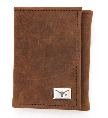 Eagles Wings University of Texas Leather Tri-Fold Wallet                                                                        