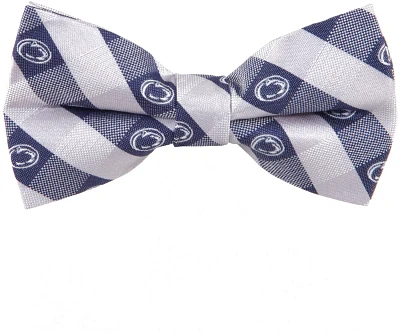 Eagles Wings Penn State Woven Polyester Checkered Bow Tie                                                                       