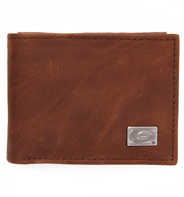 Eagles Wings University of Georgia Leather Bi-Fold Wallet                                                                       