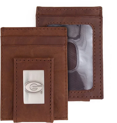 Eagles Wings Univeristy of Georgia Leather Flip Wallet                                                                          