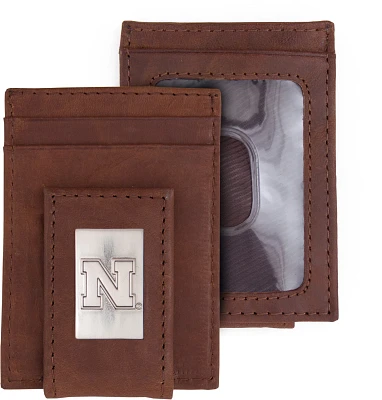 Eagles Wings University of Nebraska Leather Flip Wallet                                                                         
