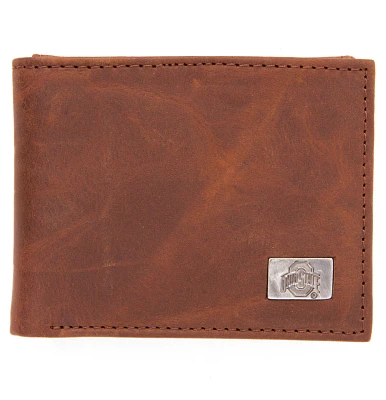 Eagles Wings Ohio State University Leather Bi-Fold Wallet                                                                       