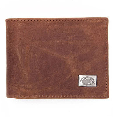 Eagles Wings Penn State Leather Bi-Fold Wallet                                                                                  