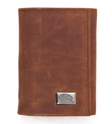 Eagles Wings Penn State University Leather Tri-Fold Wallet                                                                      