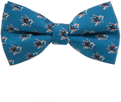 Eagles Wings San Jose Sharks Woven Polyester Repeat Bow Tie                                                                     