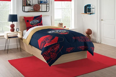 The Northwest Company New Orleans Pelicans Hexagon Twin Comforter and Sham Set                                                  