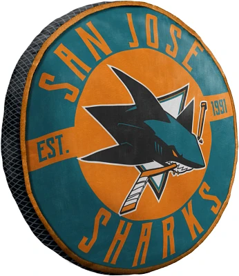 Northwest San Jose Sharks Travel Cloud Pillow                                                                                   