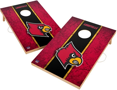 Victory Tailgate University of Louisville 2 ft x 3 ft Solid Wood Cornhole Set                                                   