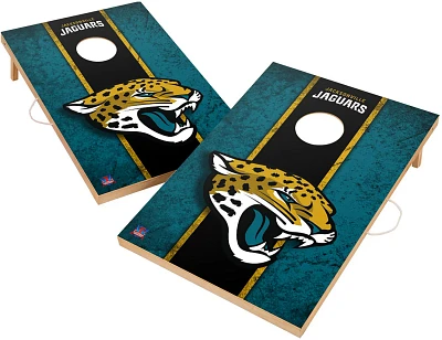 Victory Tailgate Jacksonville Jaguars 2 ft x 3 ft Solid Wood Cornhole Set                                                       