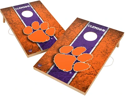 Victory Tailgate Clemson University 2 ft x 3 ft Solid Wood Cornhole Set                                                         