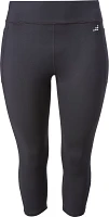 BCG Women's Contrast Pieced Crop Plus Leggings