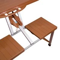 Stansport Picnic Table and Umbrella Combo                                                                                       