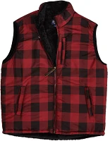 Smith's Workwear Men's Camo Sherpa Lined Vest