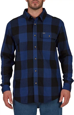 Smith's Workwear Men's Buffalo Flannel Button Down Shirt
