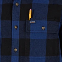 Smith's Workwear Men's Buffalo Flannel Button Down Shirt