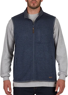 Smith's Workwear Men's Sherpa Lined Sweater Fleece Vest
