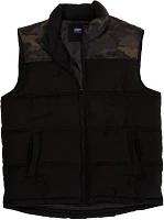 Smith's Workwear Men's Double Insulated Printed Puffer Vest