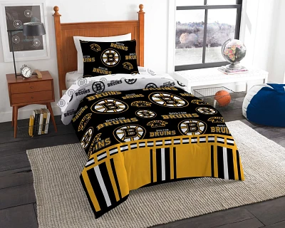 Northwest Boston Bruins Rotary Twin Bed Set                                                                                     