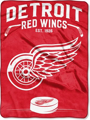 The Northwest Company Detroit Red Wings Inspired Raschel Throw Blanket                                                          