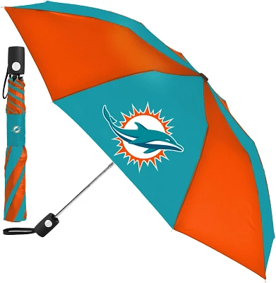 WinCraft Miami Dolphins Auto Folding Umbrella                                                                                   