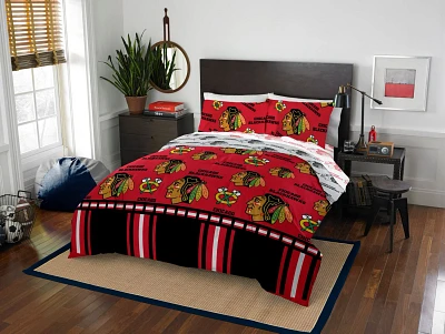 Northwest Chicago Blackhawks Rotary Queen Bed Set                                                                               