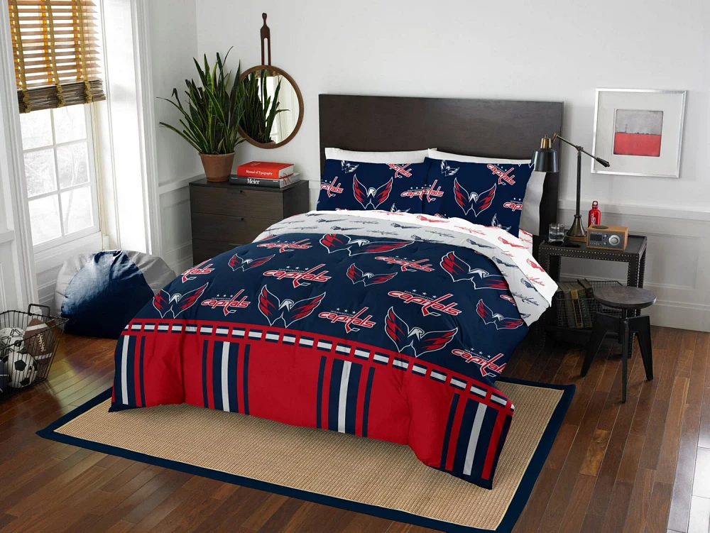 Northwest Washington Capitals Rotary Queen Bed Set                                                                              