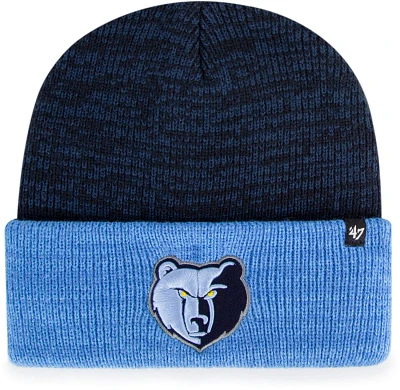 ’47 Memphis Grizzlies 2-Tone Brain Freeze Cuff Knit Cap                                                                       