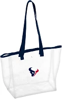 Logo Adults' Houston Texans Stadium Clear Tote                                                                                  