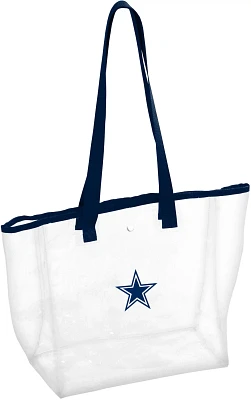 Logo Adults' Dallas Cowboys Stadium Clear Tote                                                                                  