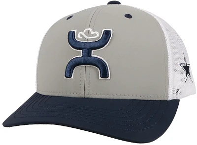 Hooey Men's Dallas Cowboys Tricolor Logo Trucker Cap                                                                            