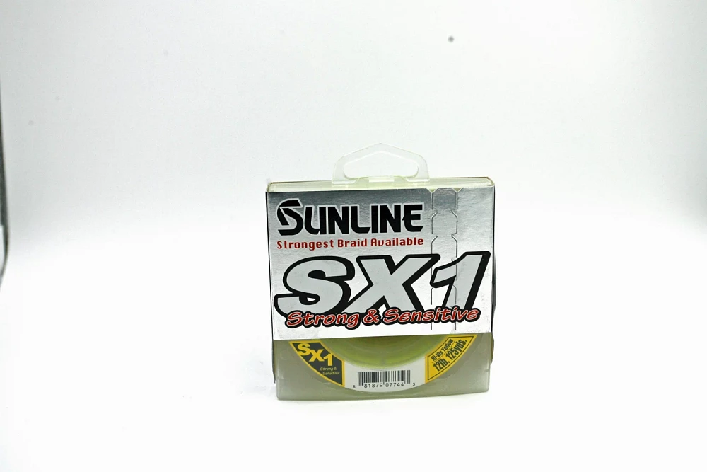 Sunline SX1 Braid 16 lb 125 yd Fishing Line                                                                                     