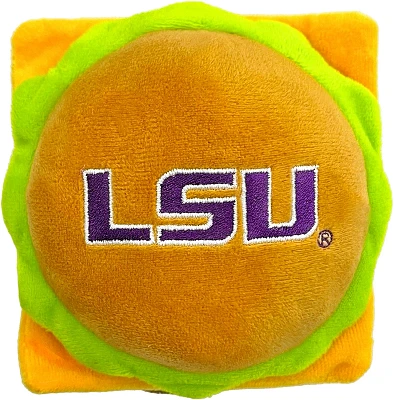 Pets First Louisiana State University Hamburger Dog Toy                                                                         