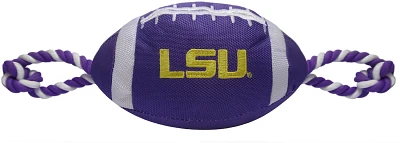 Pets First Louisiana State University Nylon Football Rope Toy                                                                   