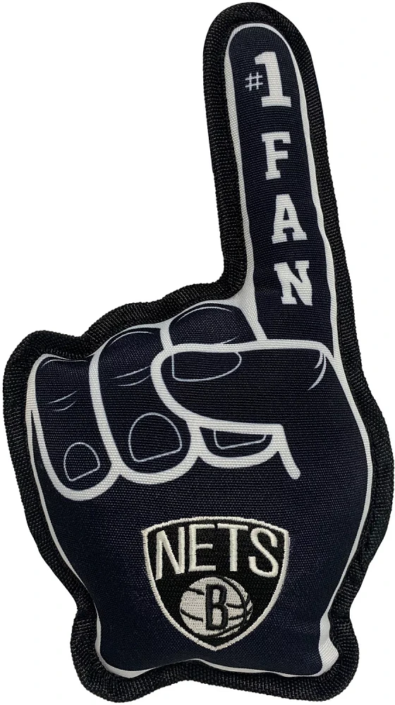 Pets First Brooklyn Nets #1 Fan Dog Toy                                                                                         