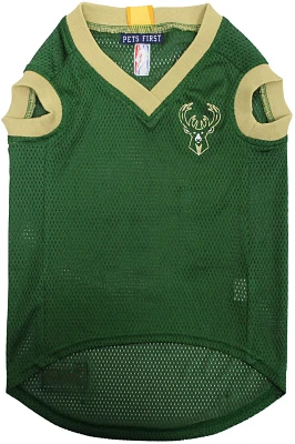 Pets First Milwaukee Bucks Mesh Dog Jersey