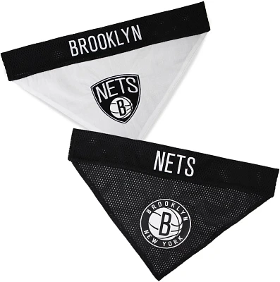 Pets First Brooklyn Nets Reversible Dog Bandana