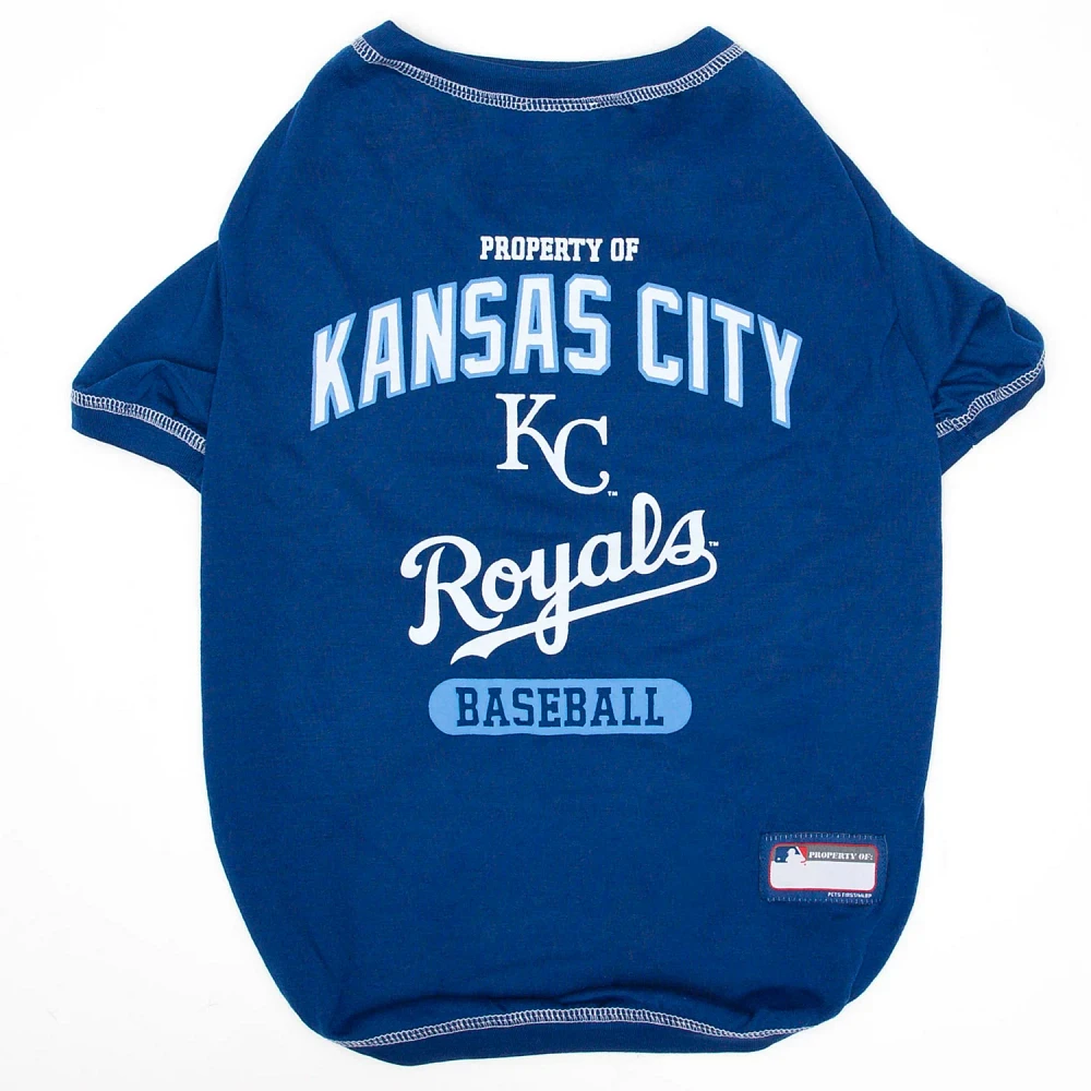 Pets First Kansas City Royals Dog T-shirt