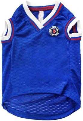 Pets First Los Angeles Clippers Mesh Dog Jersey