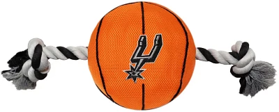 Pets First San Antonio Spurs Nylon Basketball Rope Dog Toy                                                                      